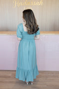 Load image into Gallery viewer, Chloe Teal Dress
