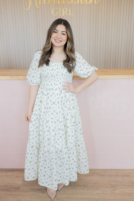 GIANNA BLUE DRESS