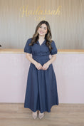 Load image into Gallery viewer, MAEVE NAVY DRESS
