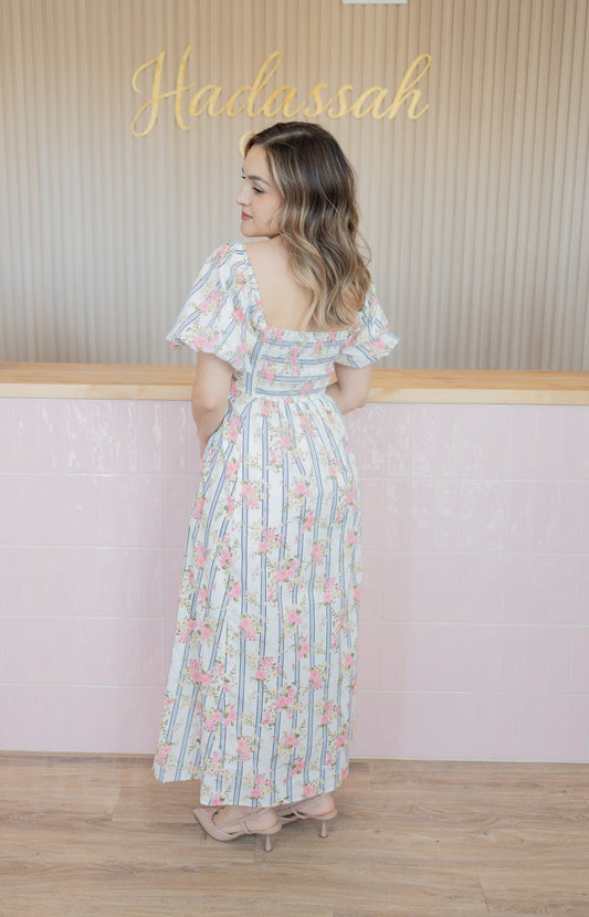 EVA MULTI-PINK DRESS