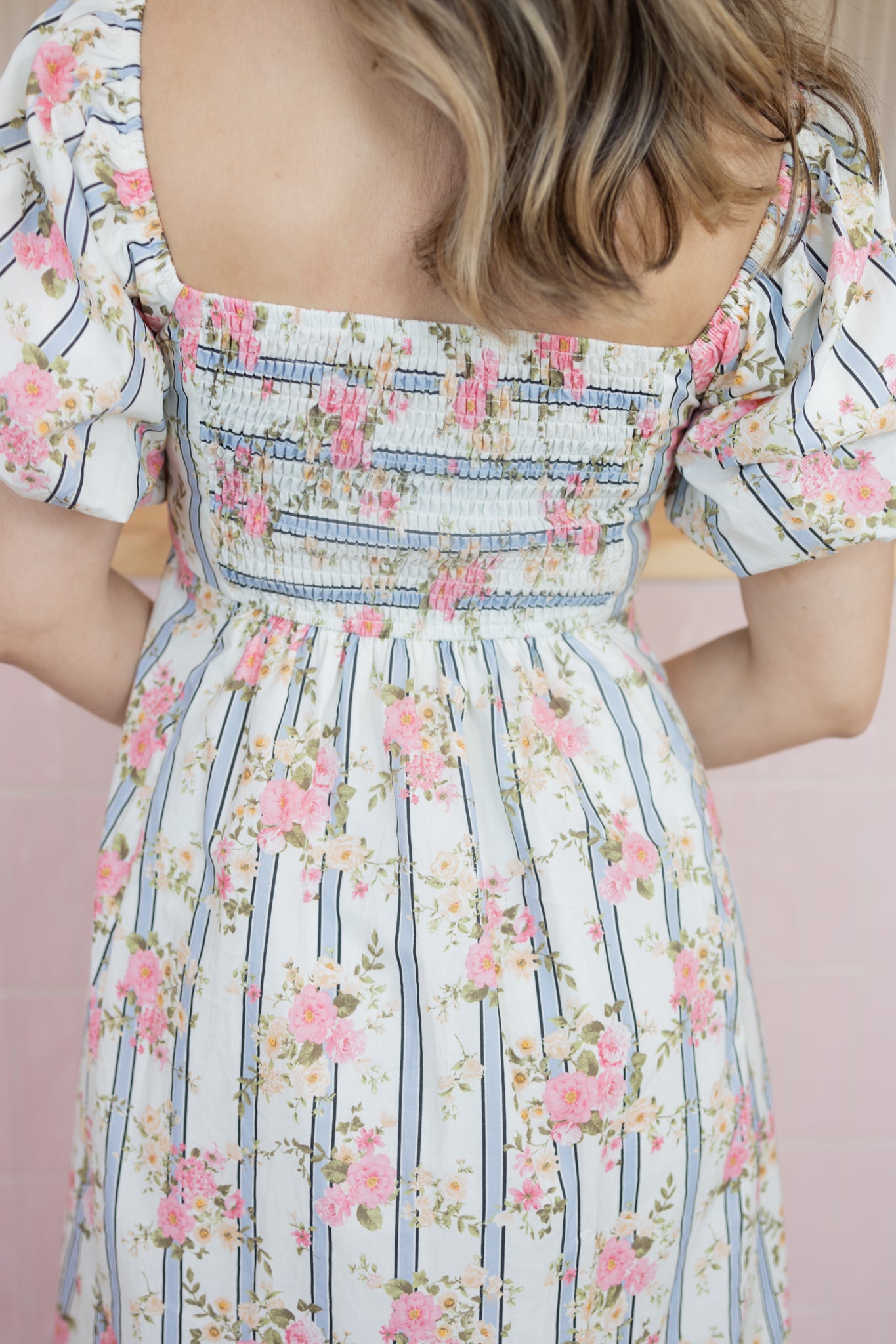 EVA MULTI-PINK DRESS