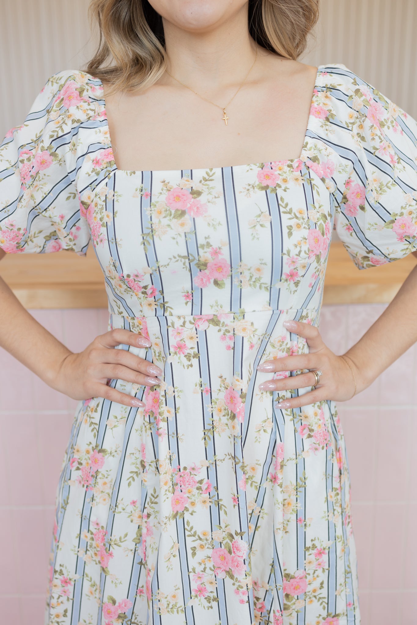 EVA MULTI-PINK DRESS