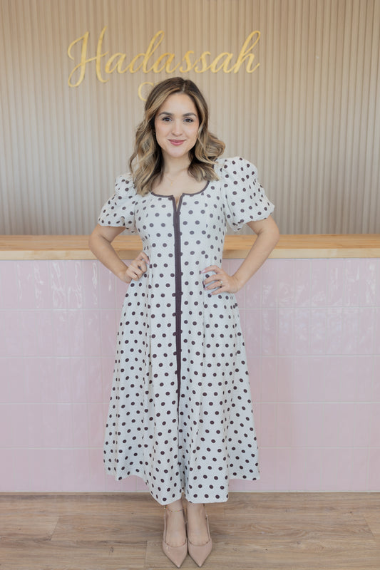 MADELINE CREAM DRESS