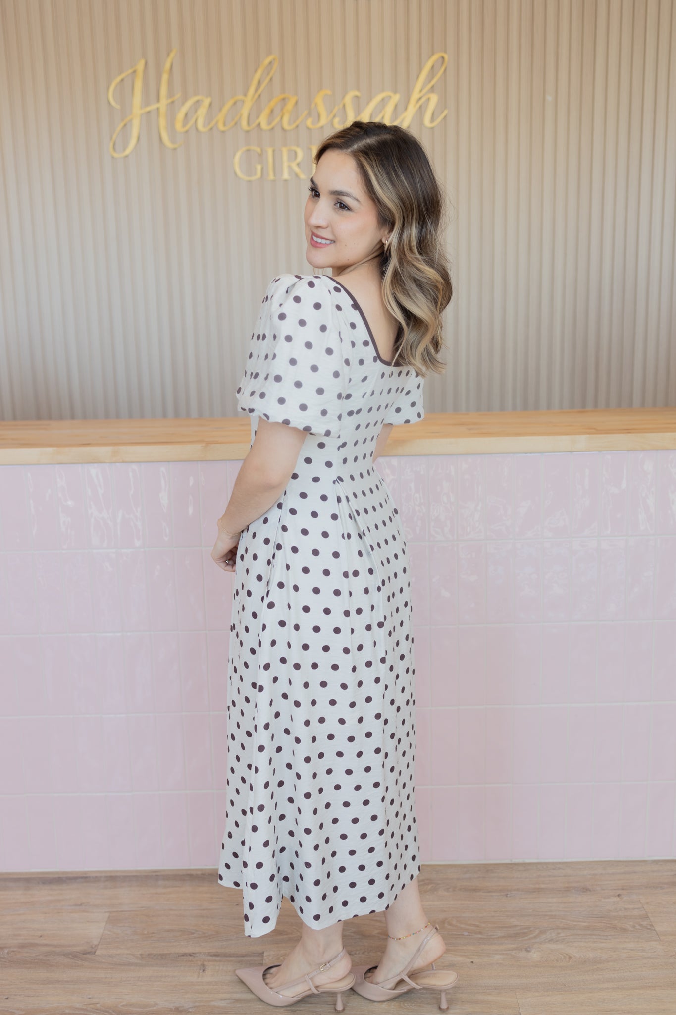 MADELINE CREAM DRESS