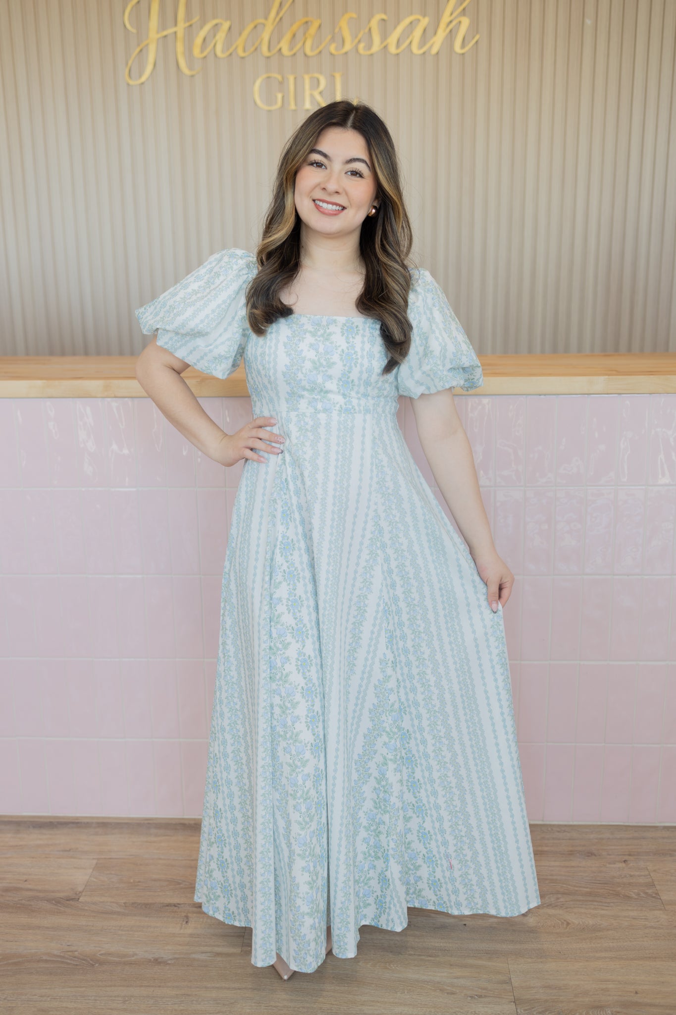 EMMA BLUE DRESS