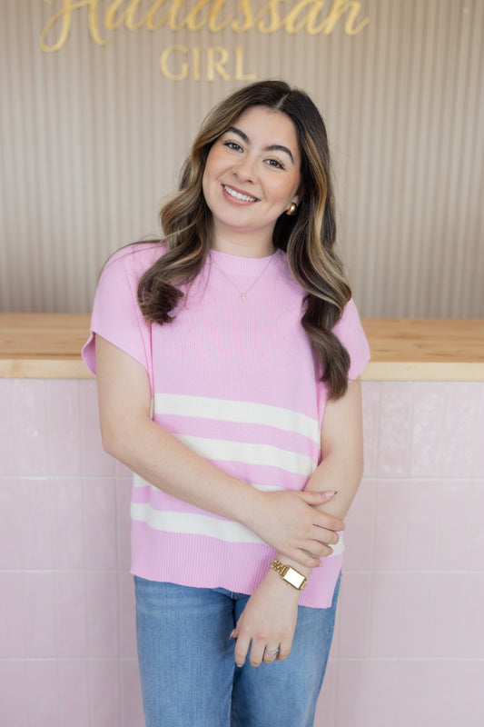 BIANCA PINK TOP