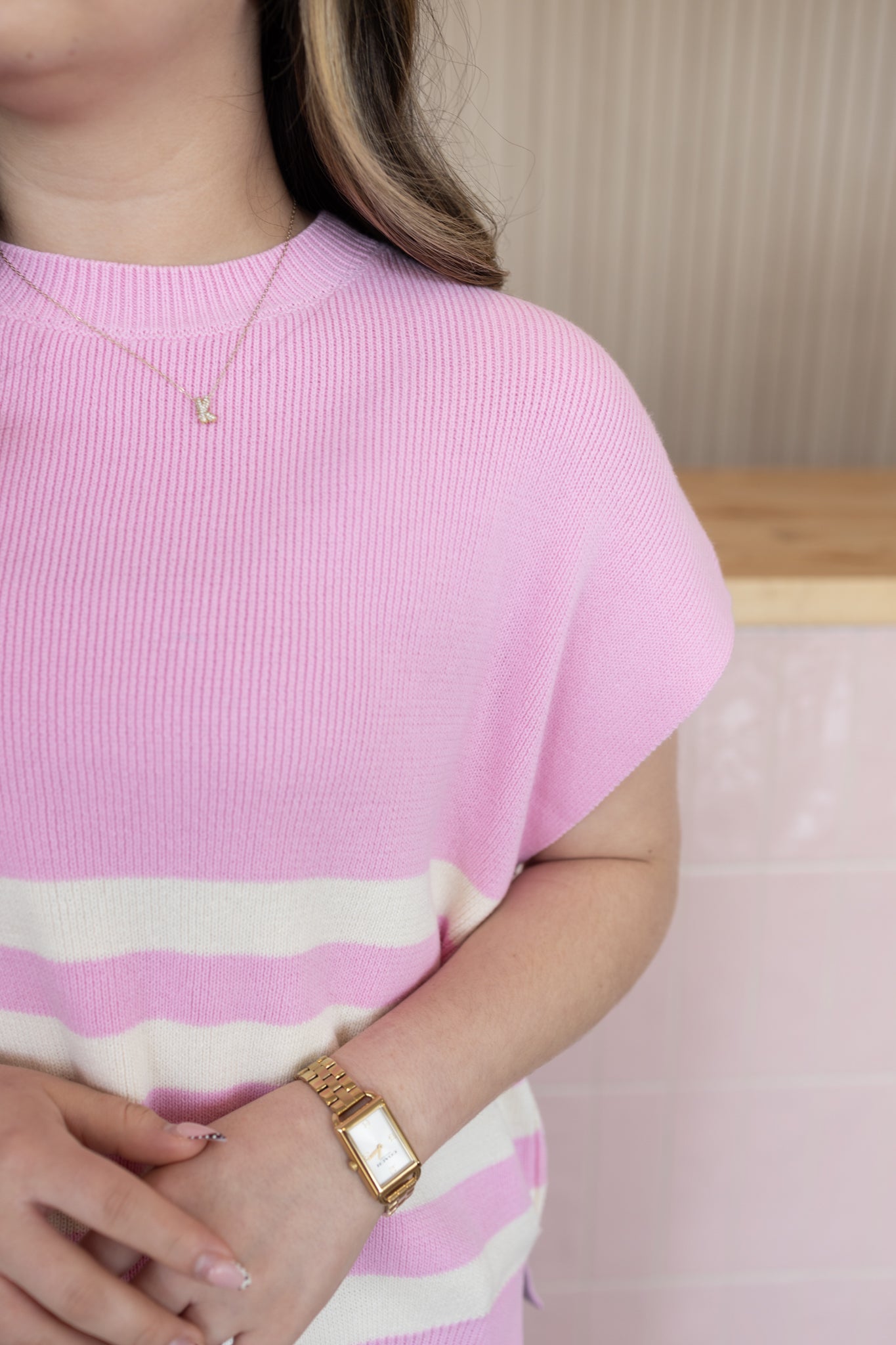 BIANCA PINK TOP
