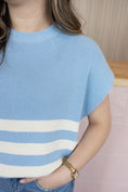 Load image into Gallery viewer, BIANCA LT BLUE TOP

