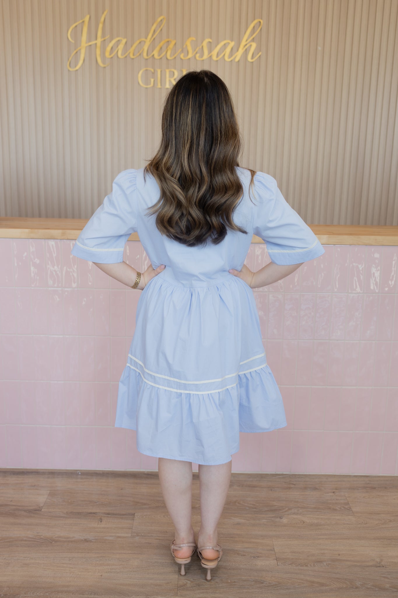 INDIE LT BLUE DRESS