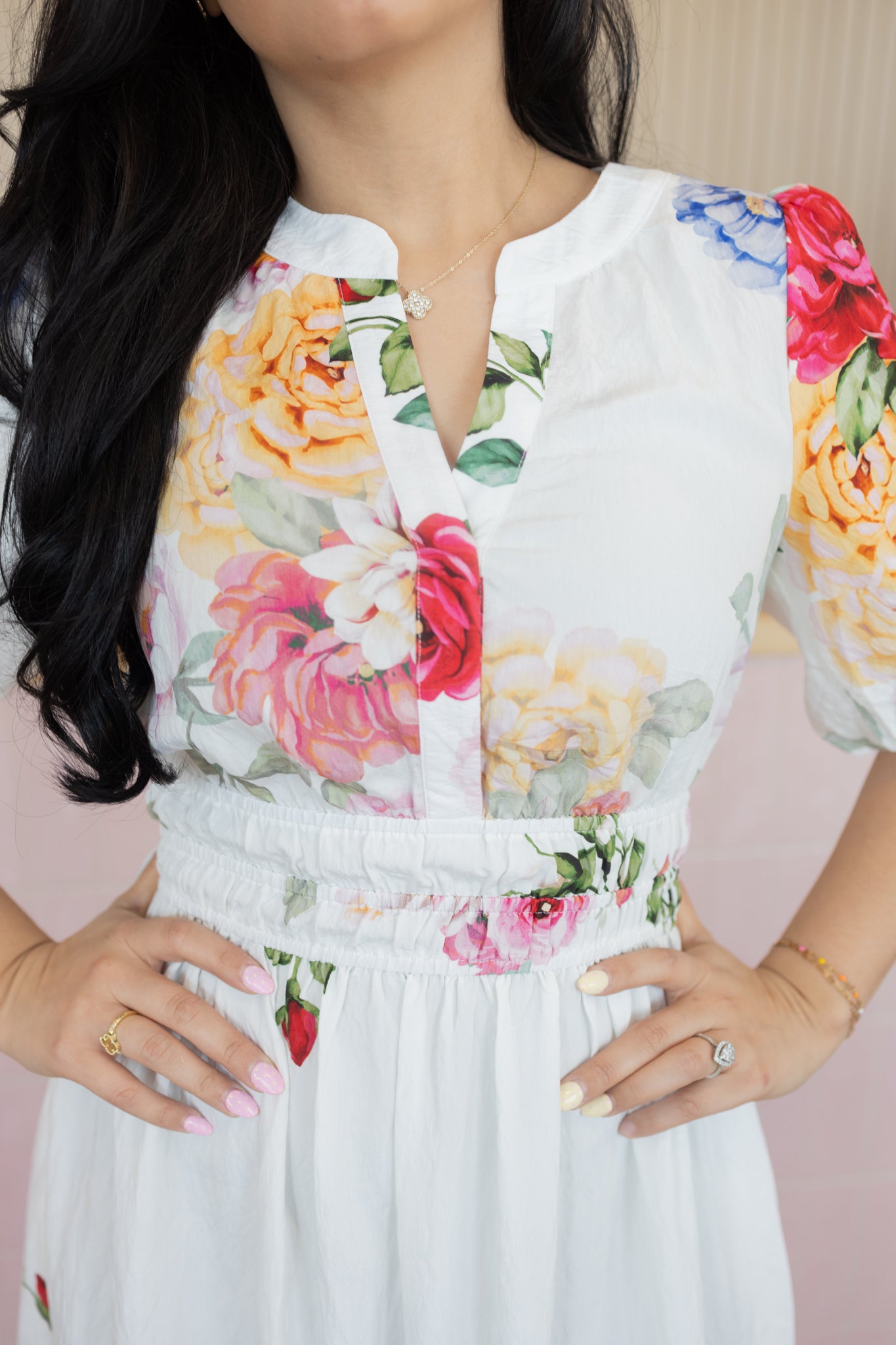 The mother's bloom dress