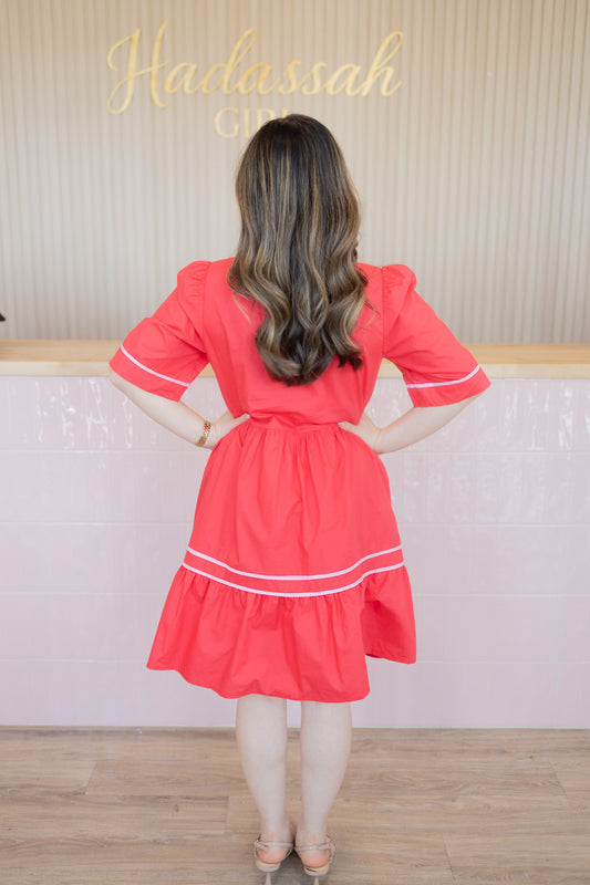 INDIE RED DRESS