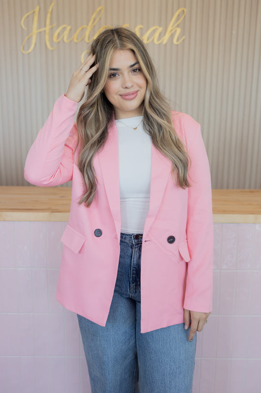 SUNNY PINK BLAZER