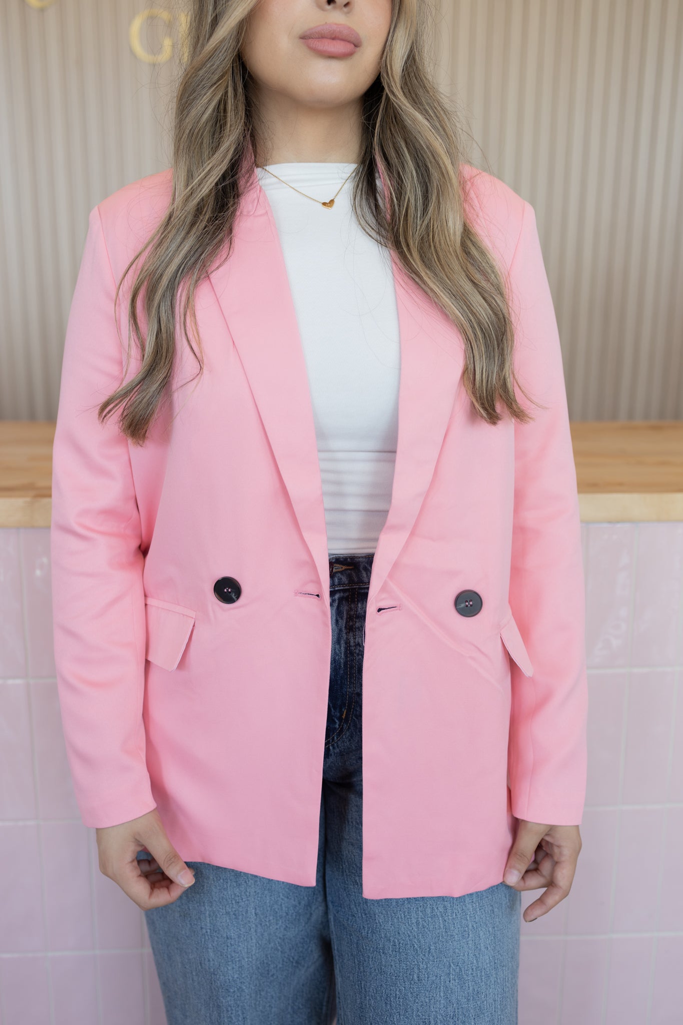 SUNNY PINK BLAZER