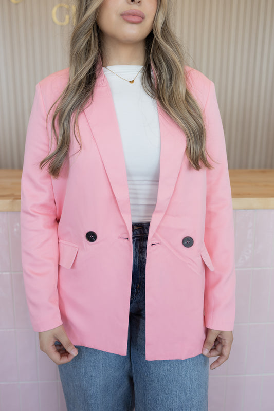 SUNNY PINK BLAZER