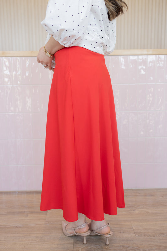TILLY RED SKIRT