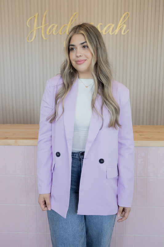 SUNNY LILAC BLAZER