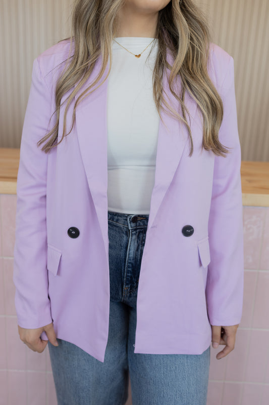 SUNNY LILAC BLAZER