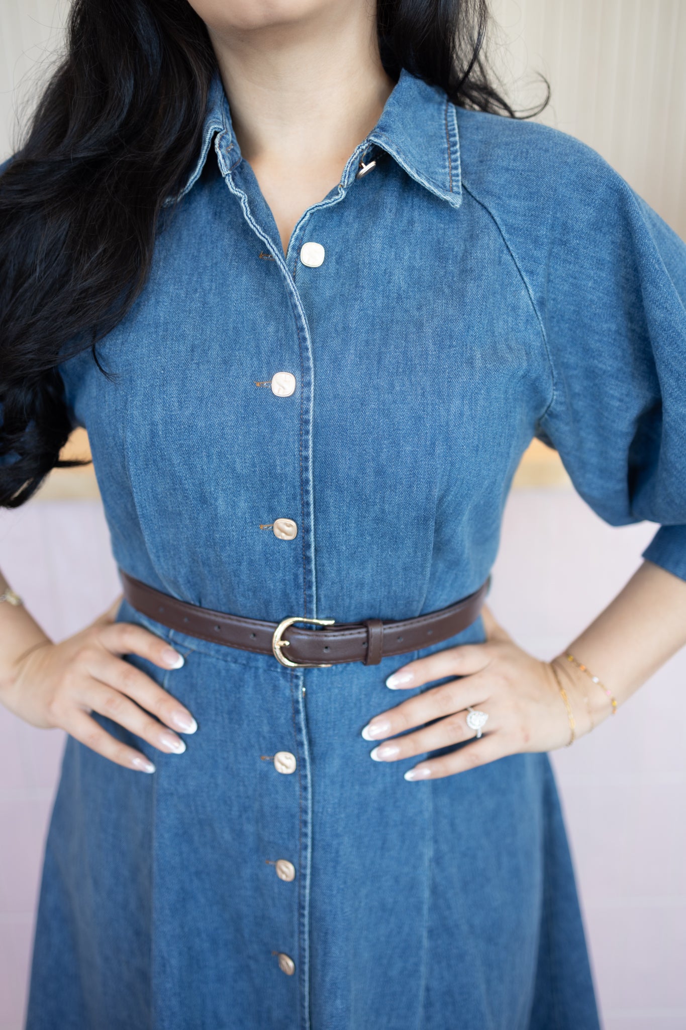 ANDY DENIM DRESS