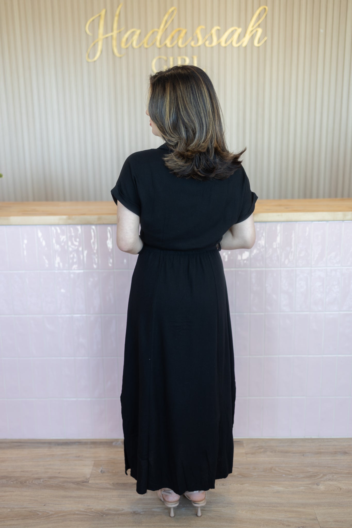 Emerson black Maxi Dress