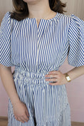 Load image into Gallery viewer, Aria Soft Navy Dress

