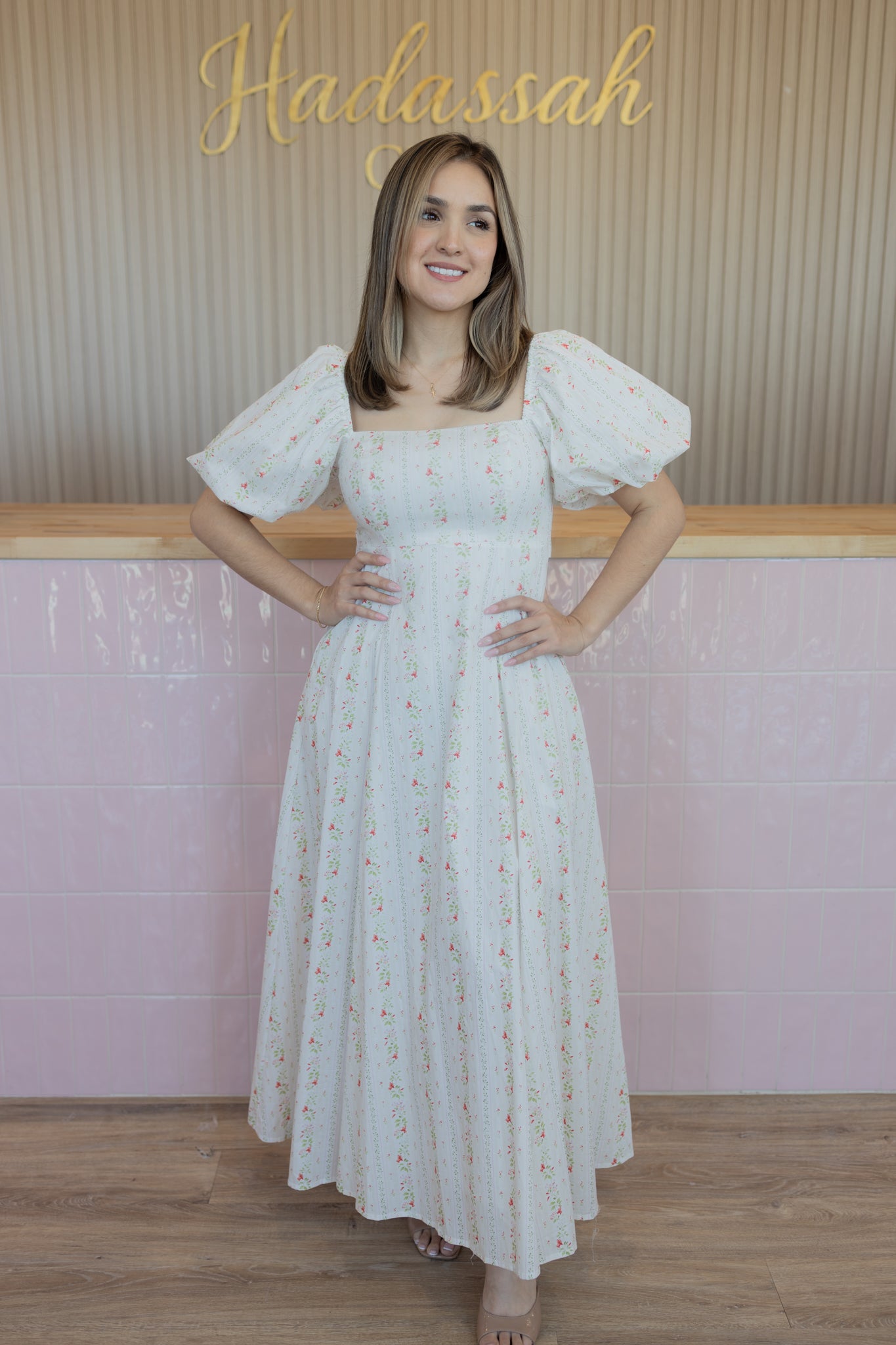 Emma Off white dress