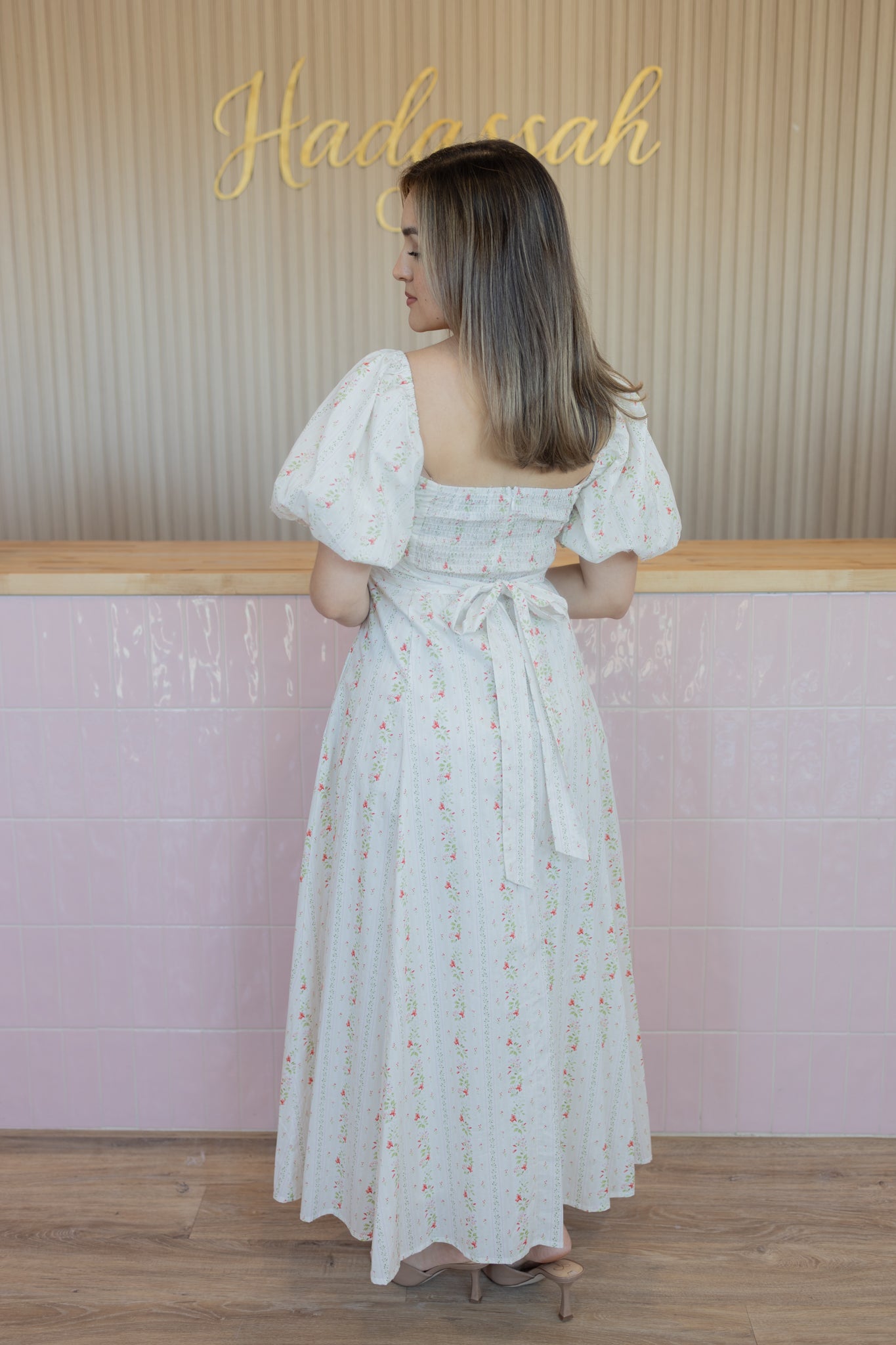 Emma Off white dress