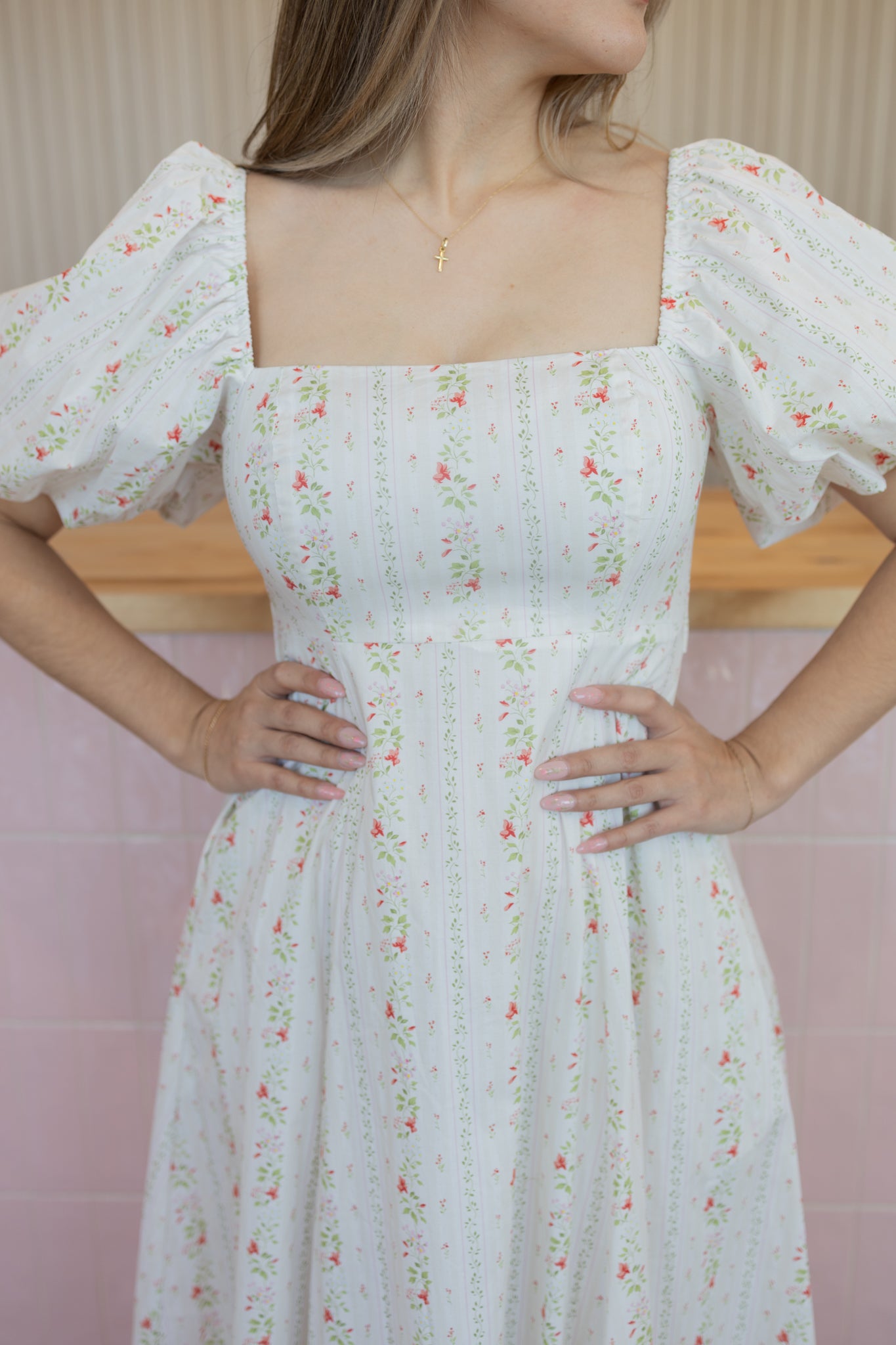 Emma Off white dress