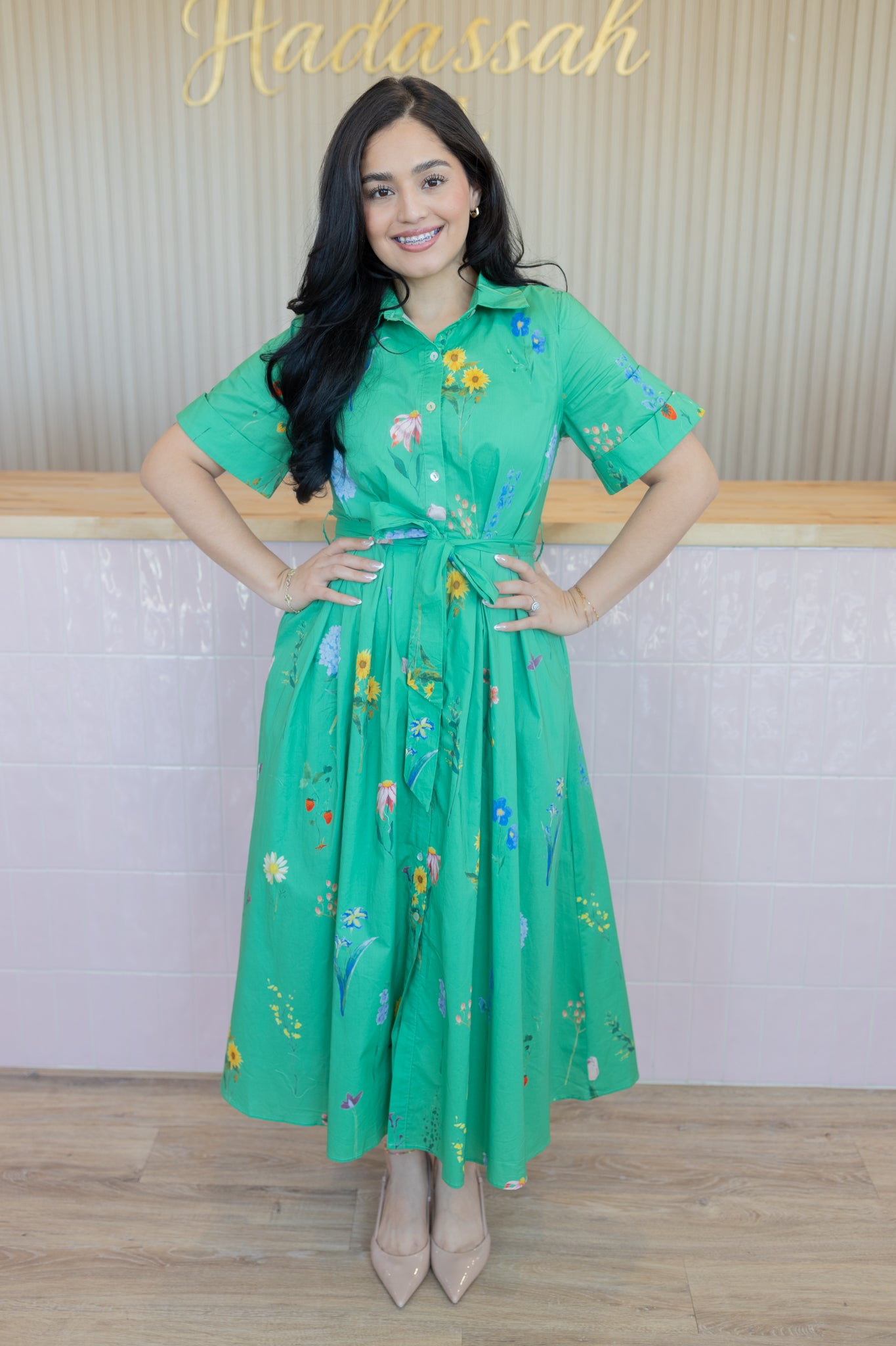 CAPRI GREEN DRESS