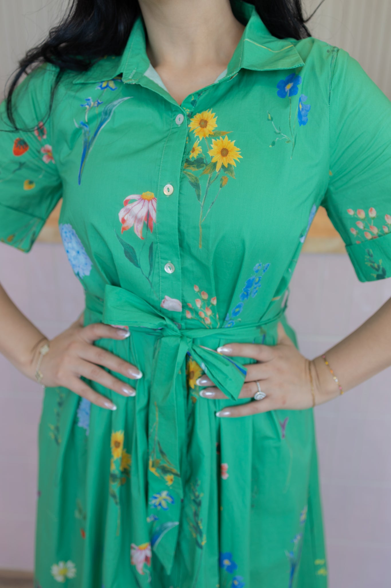 CAPRI GREEN DRESS