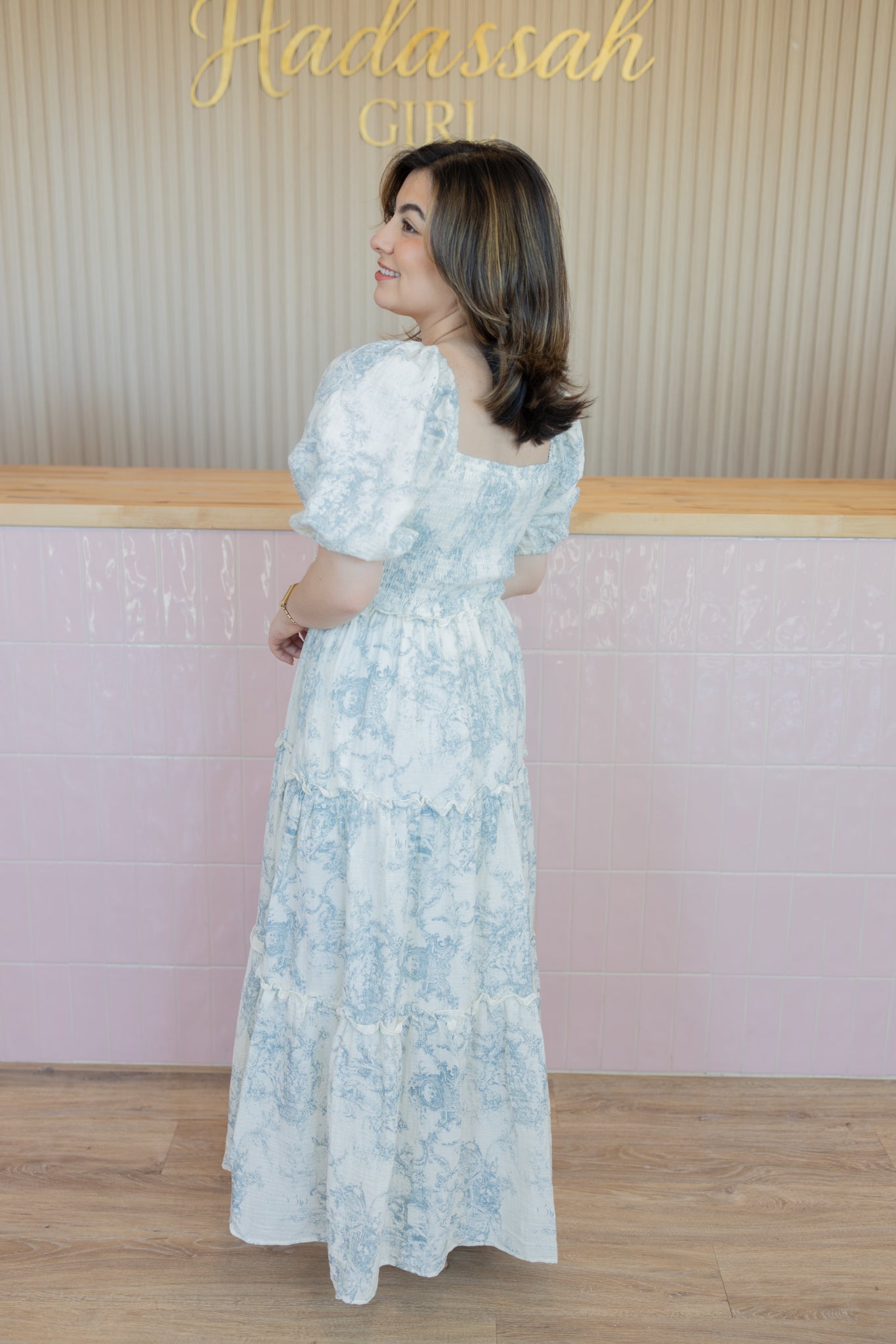 HATTIE BLUE DRESS