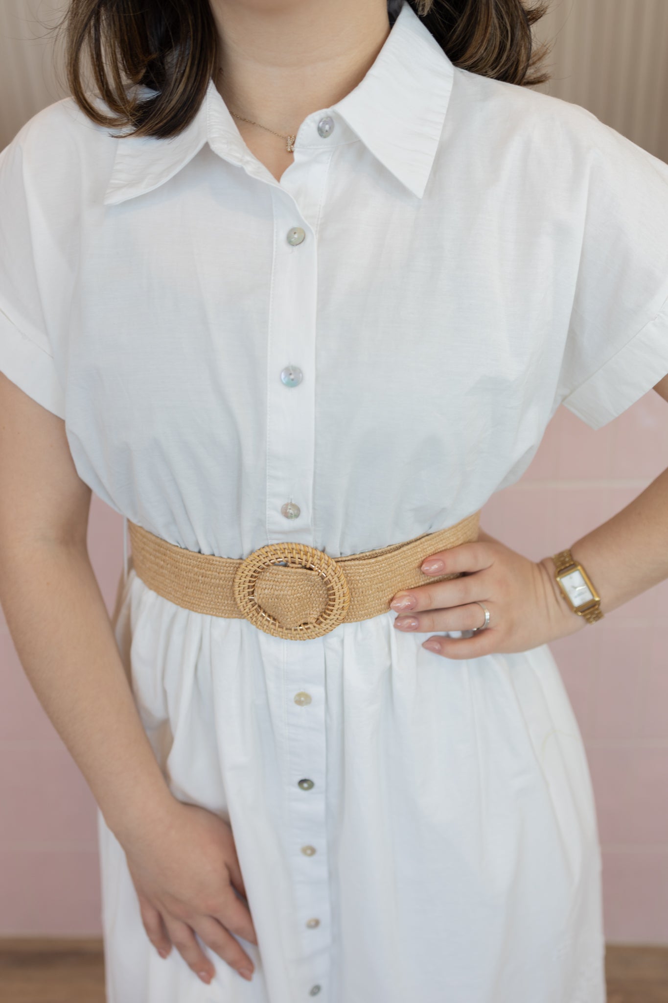 MARIBEL WHITE DRESS