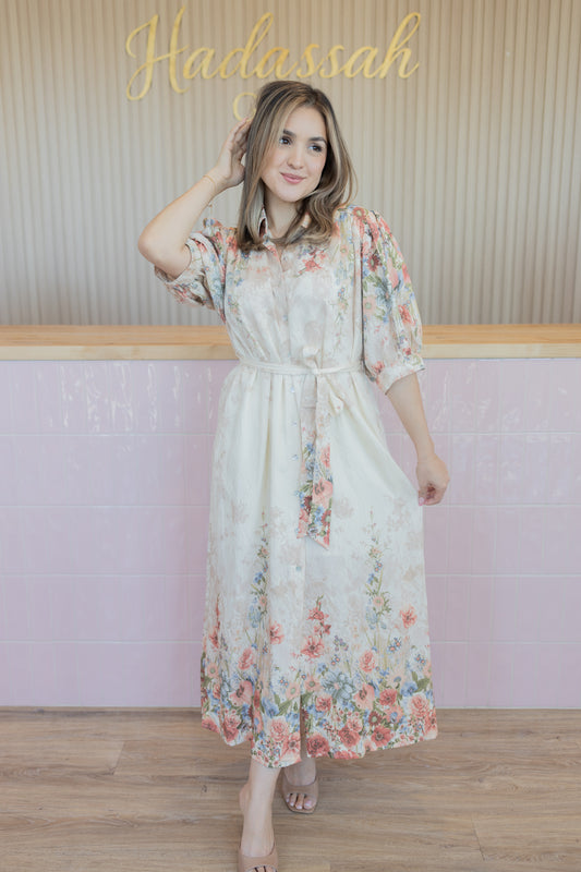 SERENE FLORAL DRESS