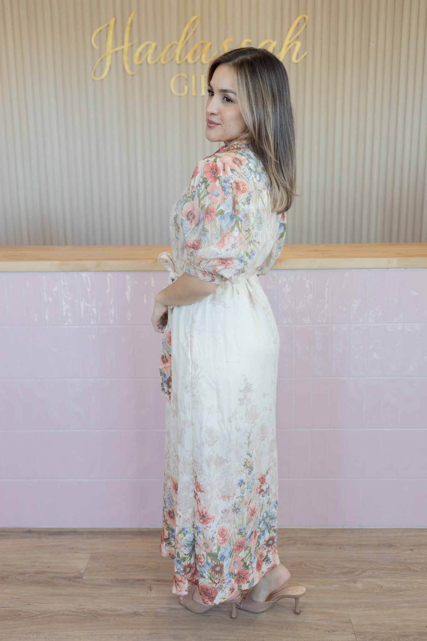 SERENE FLORAL DRESS