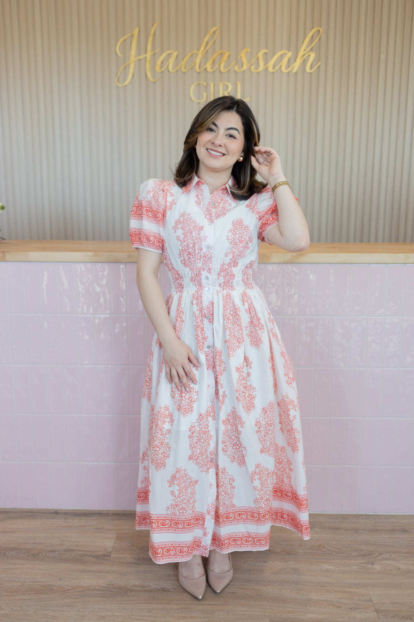 ROSALIE RED DRESS