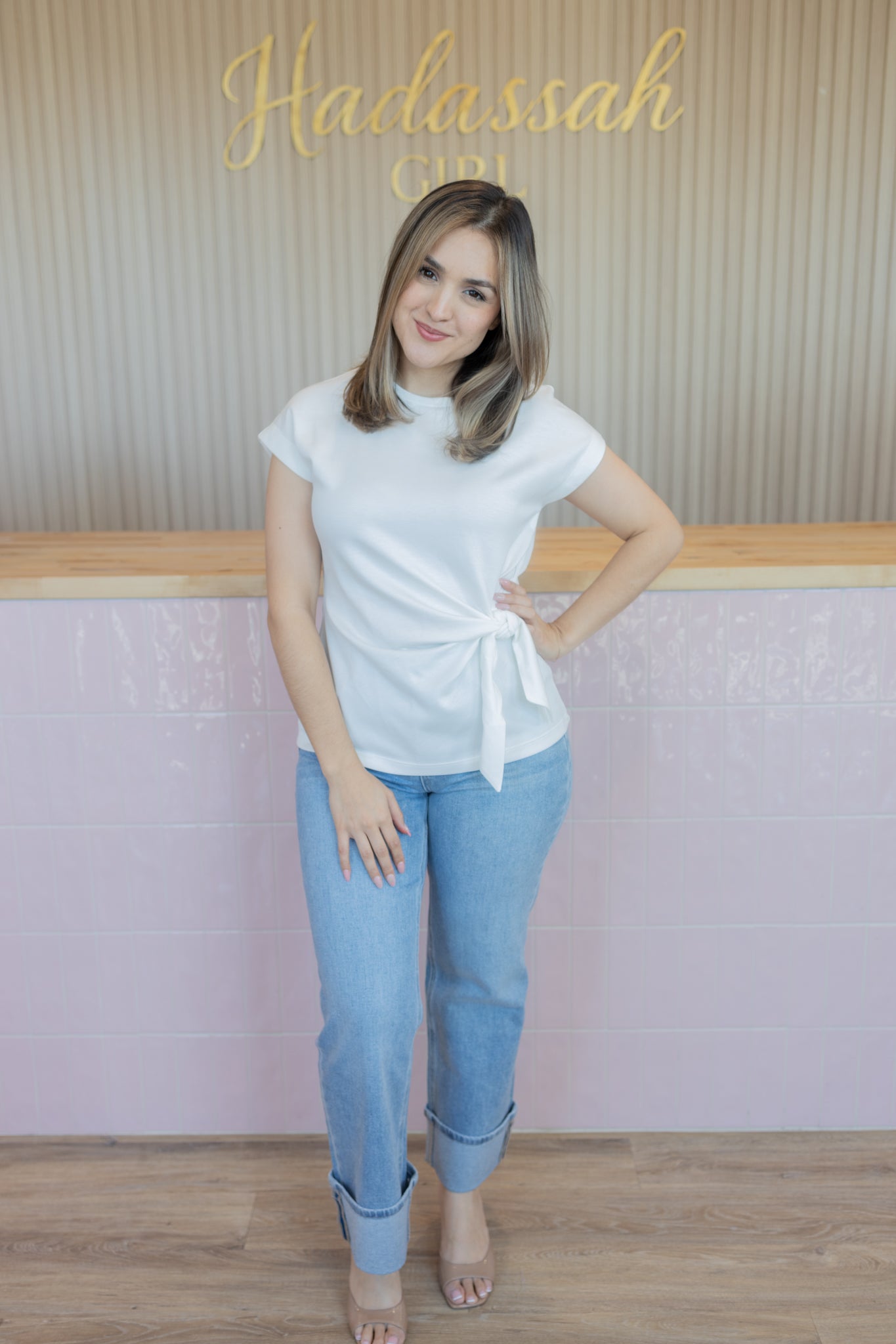 mia cream top