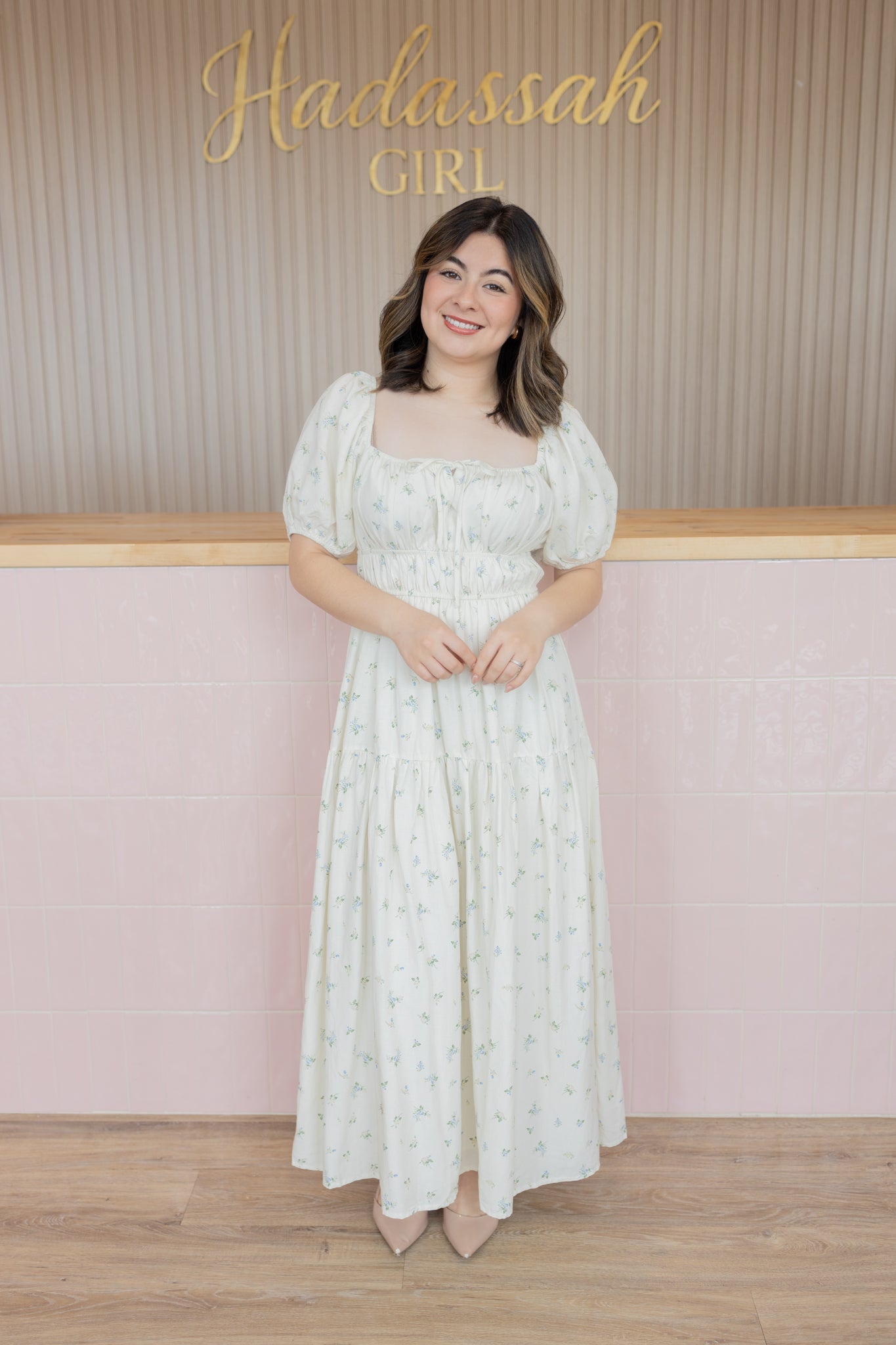 FLORAL SERENITY DRESS