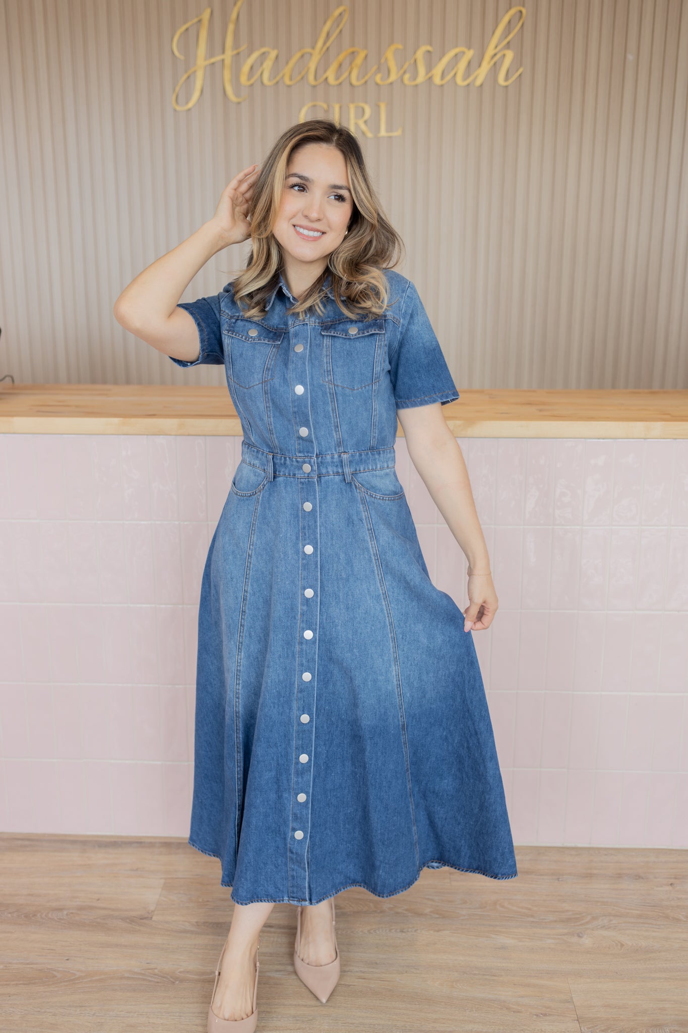 PRE-ORDER INDIE BLUE DRESS