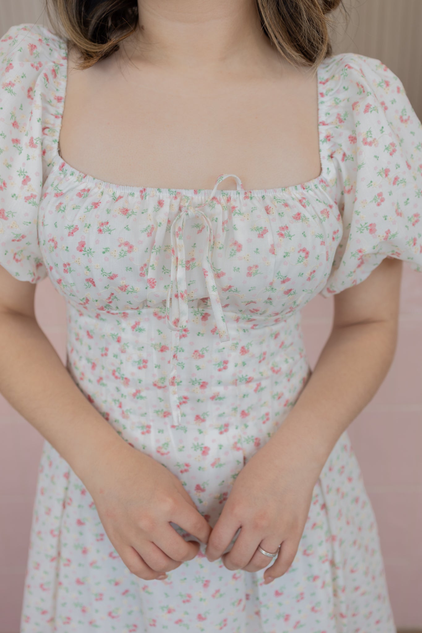 COQUETTE FLORAL DRESS