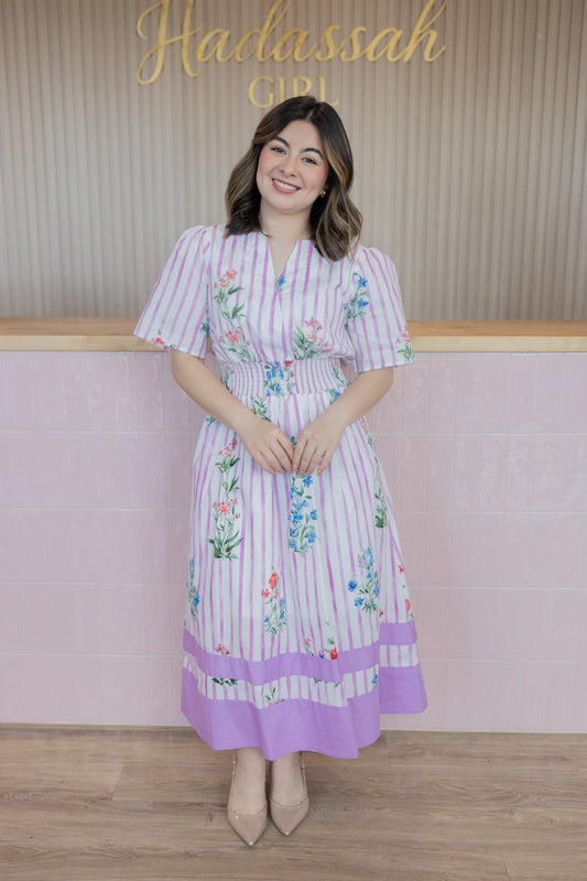 Angelica violet Dress