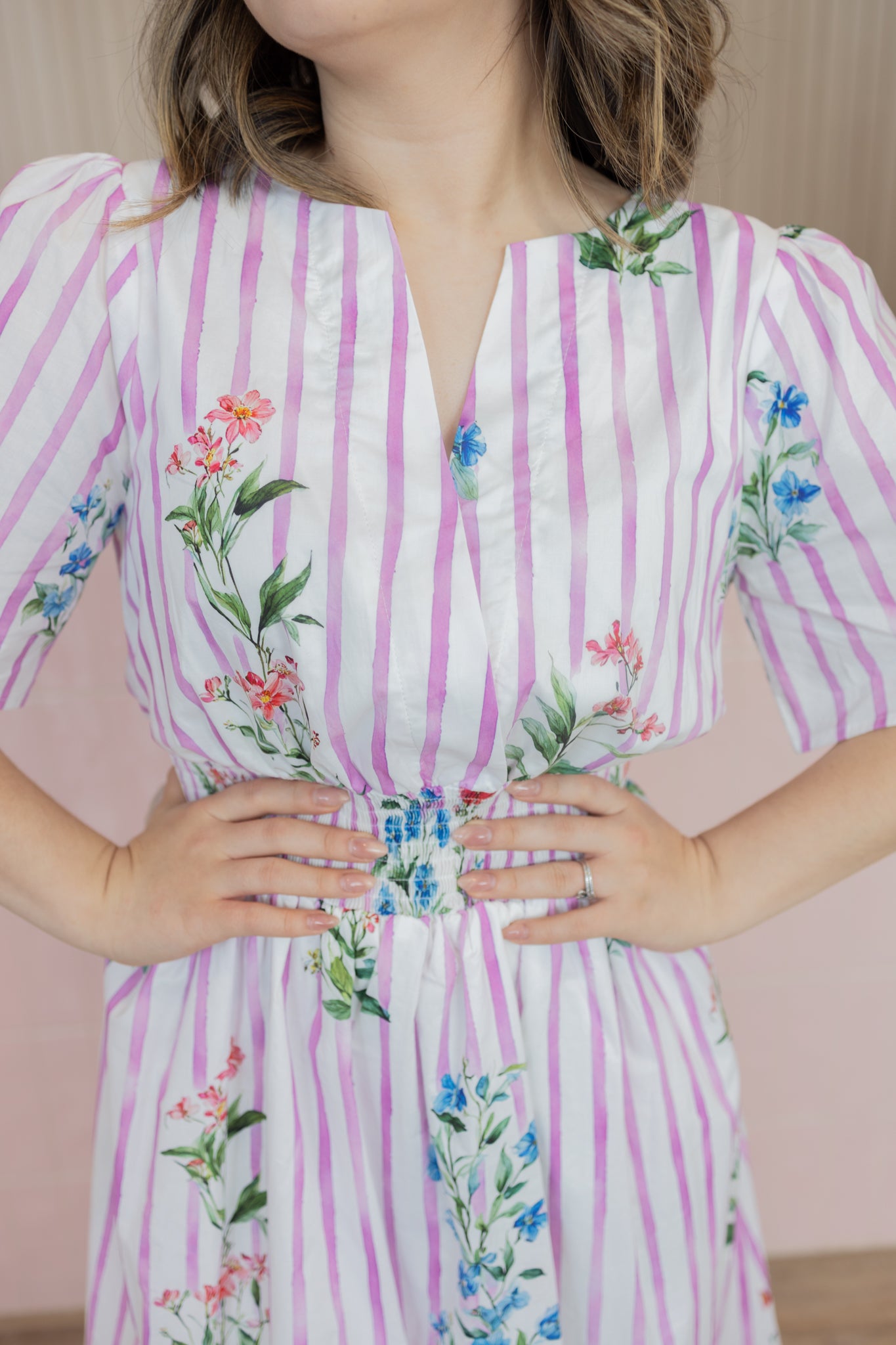 Angelica violet Dress