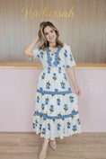 Load image into Gallery viewer, HYDRANGEA BLUE CHARM DRESS
