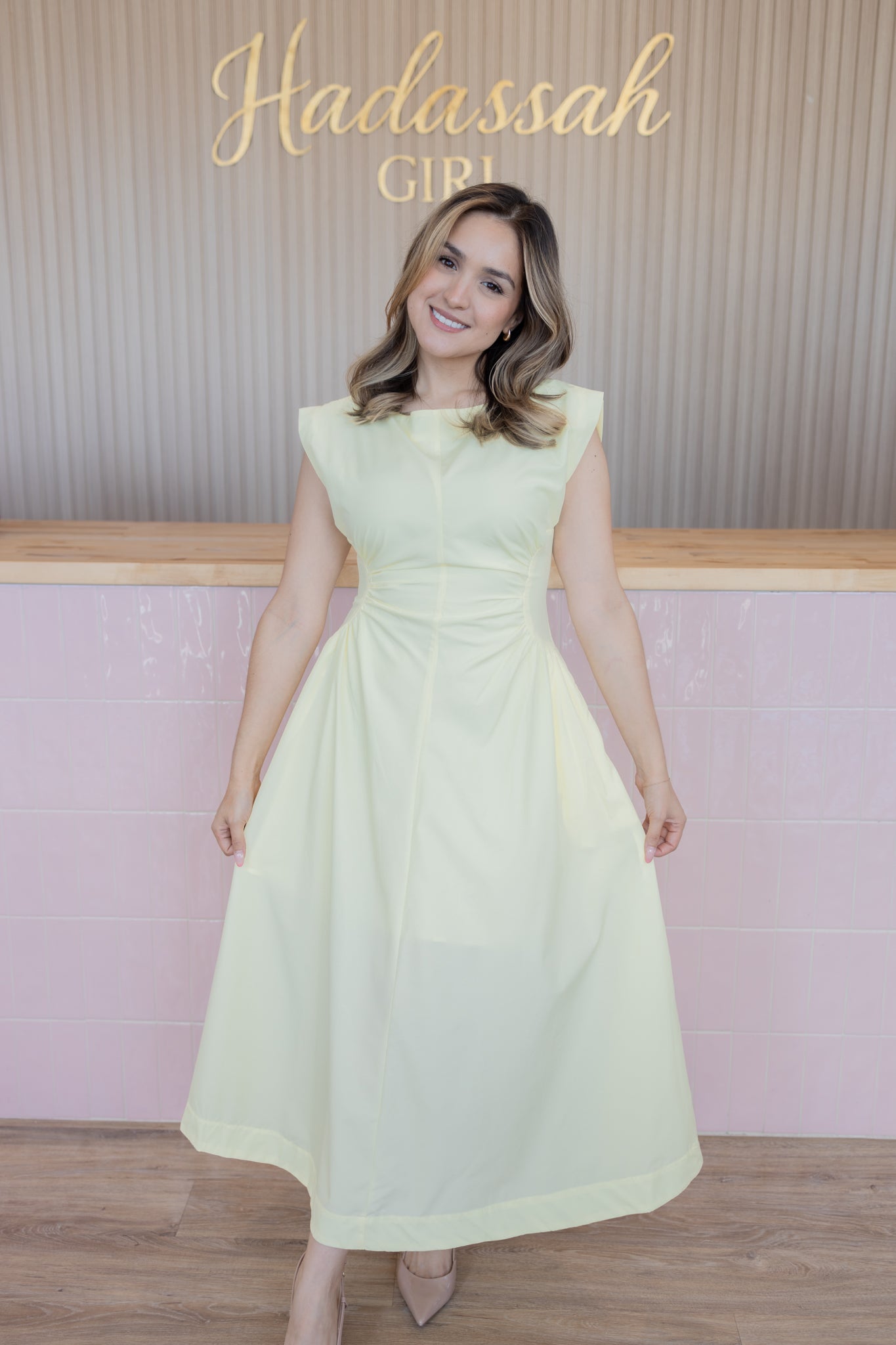 TIMELESS YELLOW DRESS
