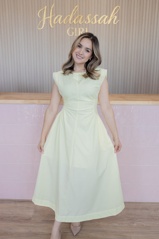 TIMELESS YELLOW DRESS