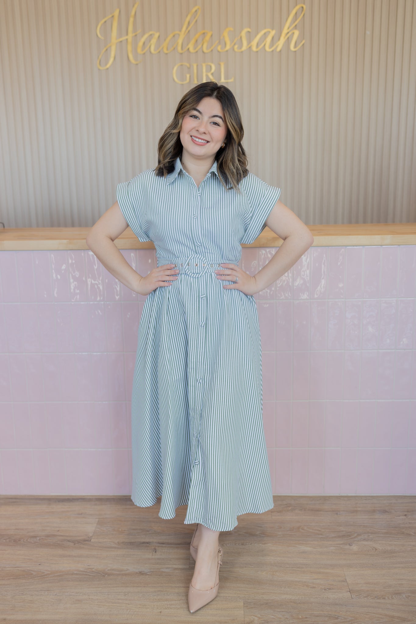 BELLA GREEN DRESS