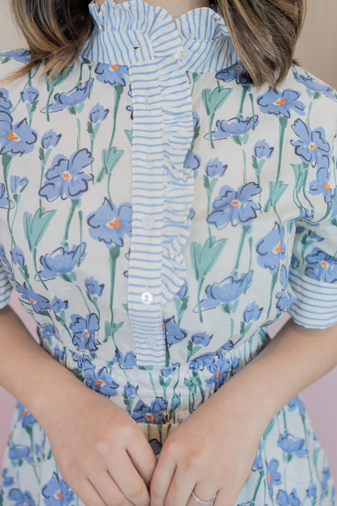 DELILAH BLUE DRESS