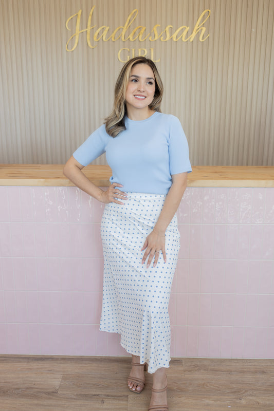 DESTINY POLKA DOT SKIRT