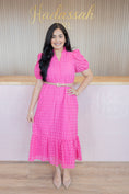 Load image into Gallery viewer, COSTAL MUSE FUCHSIA DRESS
