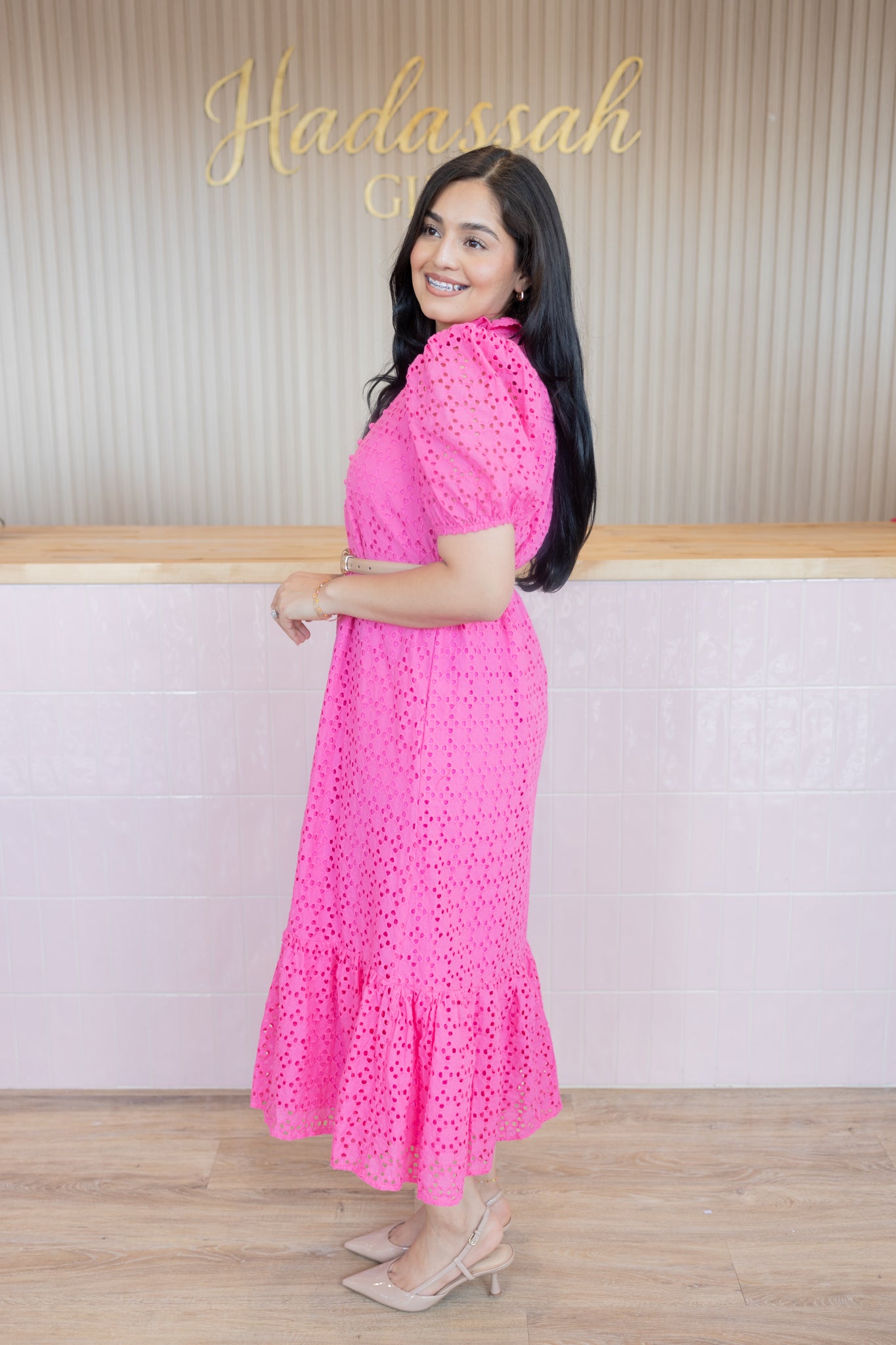 COSTAL MUSE FUCHSIA DRESS