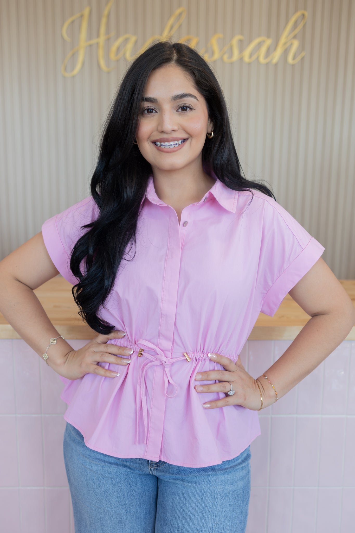 RUBY PINK BLOUSE