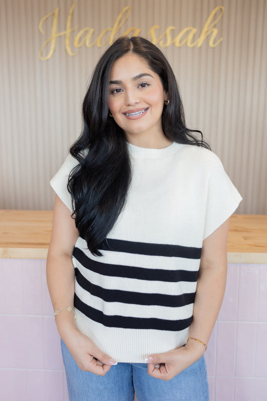 pre-order BIANCA BLACK TOP
